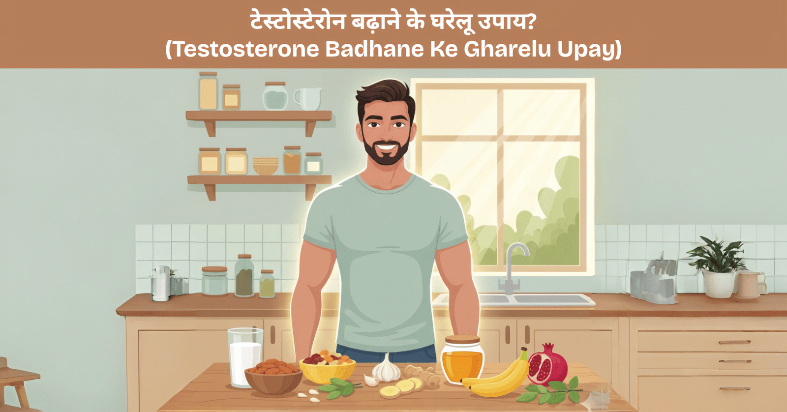 टेस्टोस्टेरोन बढ़ाने के घरेलू उपाय (Testosterone Badhane Ke Gharelu Upay)